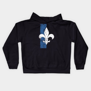 Fleur de lis Musketeers Kids Hoodie